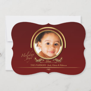 Holiday Joy Photo Card