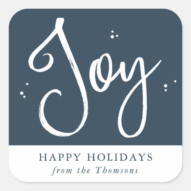 Holiday Joy - sticker (Front)