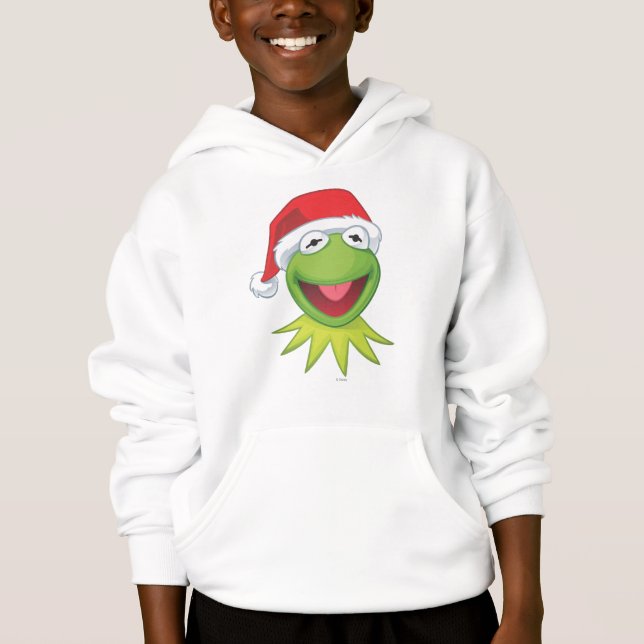 Holiday Kermit 2 Hoodie (Front)
