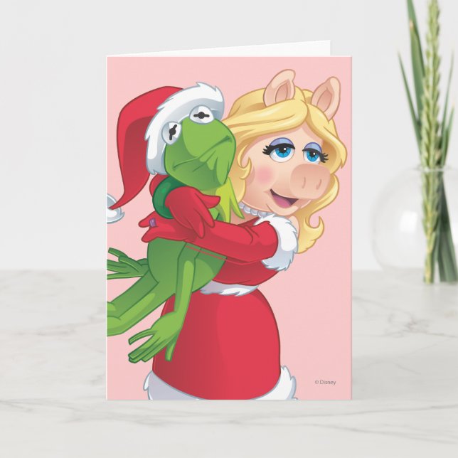 Holiday Kermit and Miss Piggy (Front)