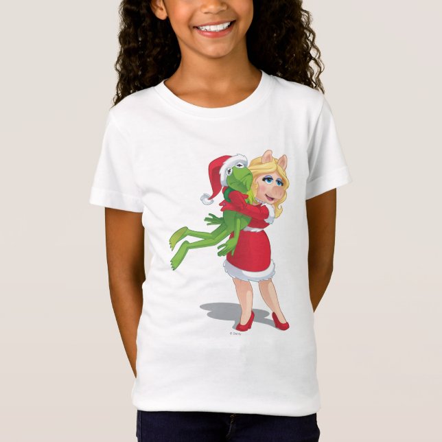 Holiday Kermit and Miss Piggy T-Shirt (Front)