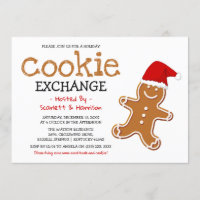 Holiday Kids Cookie Exchange | Christmas Invitation