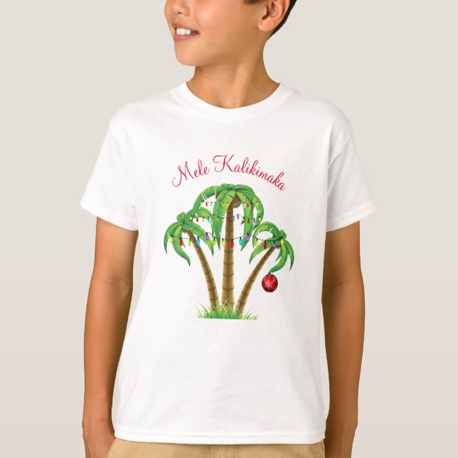 Holiday Kid's Shirt Mele Kalikimaka (Front)