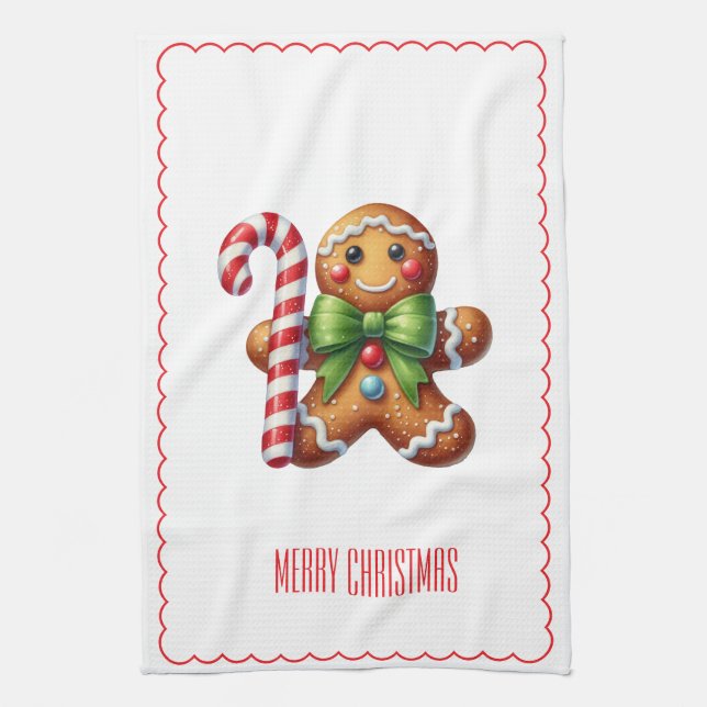 Holiday  kitchen towel (Vertical)
