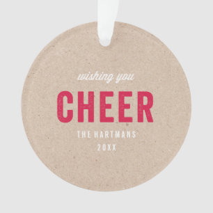 Holiday Kraft Ornament