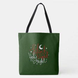 Holiday Large Tote Bag - Silent Night