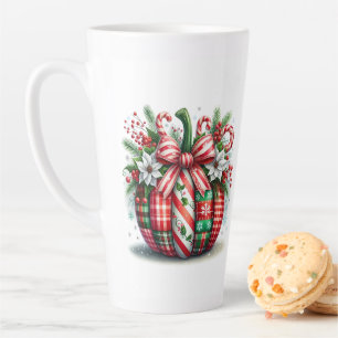 Holiday  latte mug