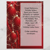 Holiday Letter Christmas to friends & family (Front)