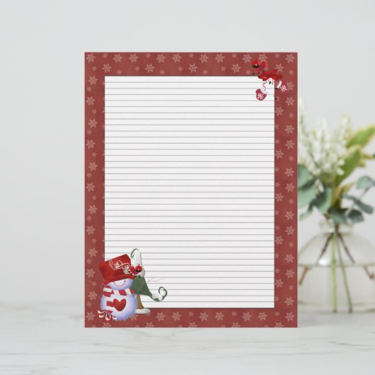Holiday Letterhead (Standing Front)