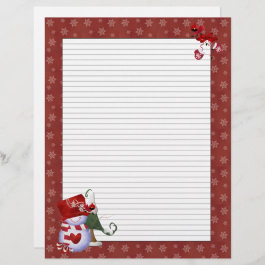 Holiday Letterhead (Front/Back)