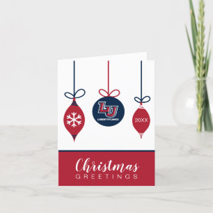 Holiday Liberty Flames Letters Card