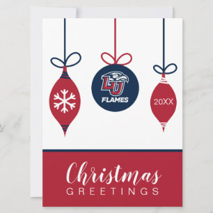 Holiday Liberty University Athletic Mark Card
