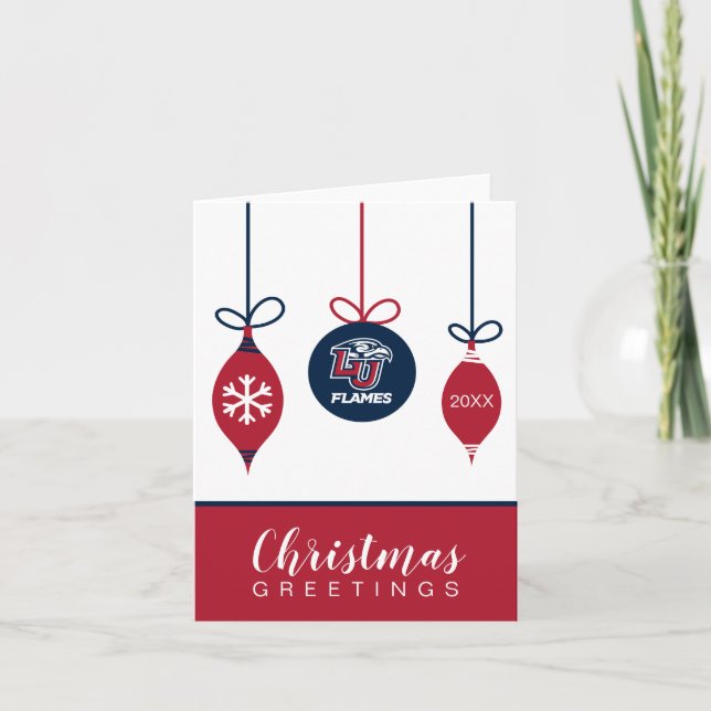 Holiday | Liberty University Athletic Mark Card (Front)