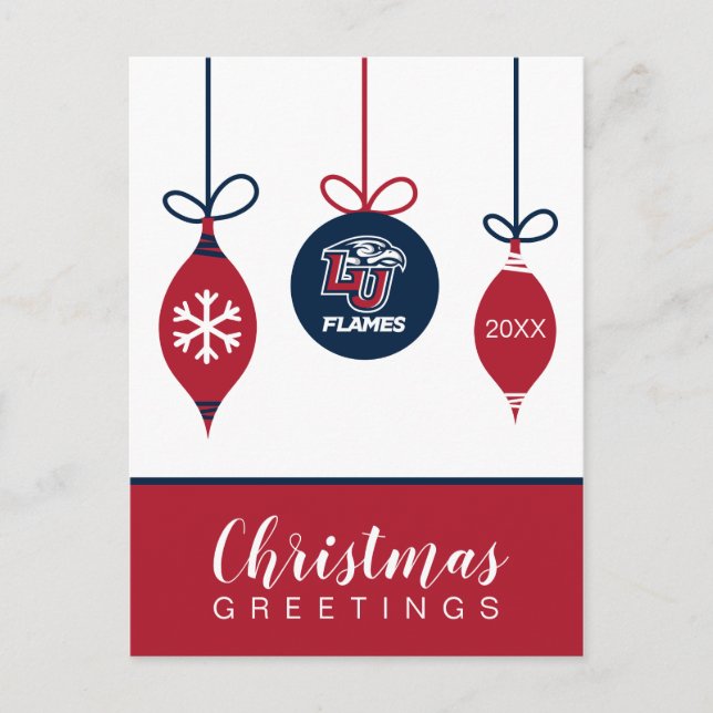 Holiday | Liberty University Athletic Mark Postcard (Front)
