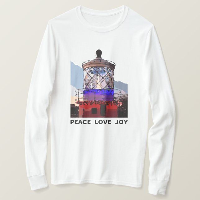 HOLIDAY LIGHTHOUSE T-Shirt (Design Front)