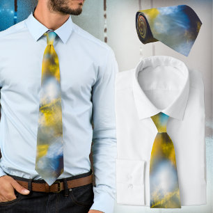 Holiday lights neck tie