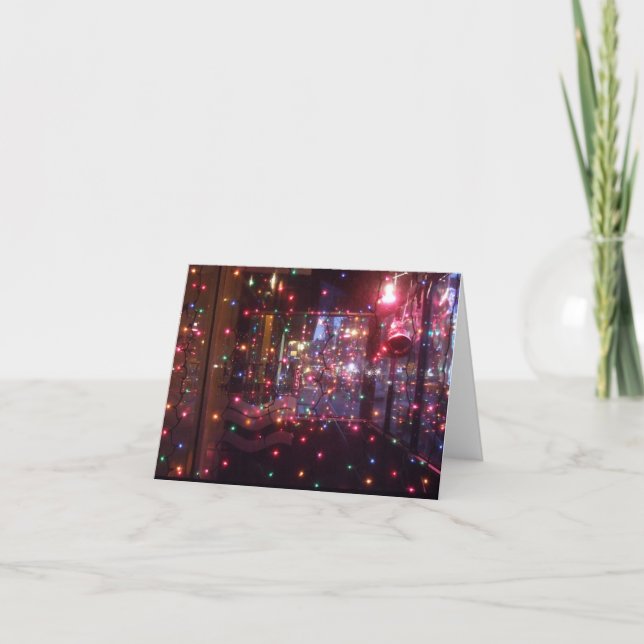 Holiday Lights Note Card (Front)