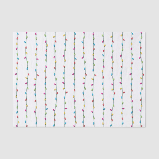 Holiday Lights Tissue Paper (Front)