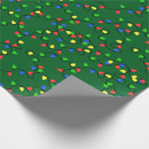 Holiday Lights Wrapping Paper