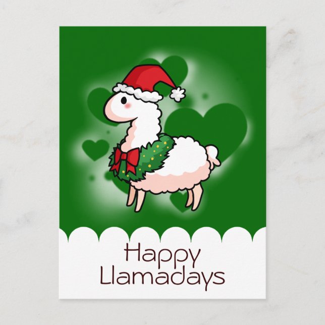 Holiday Llama Elf (Front)