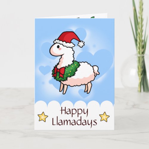 Holiday Llama Elf