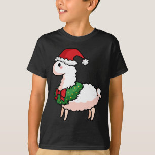 Holiday Llama Elf T-Shirt