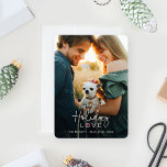 Holiday Love Holiday Photo Card<br><div class="desc">Design by © berryberrysweet . Printable digital files are available! Visit our website at www.berryberrysweet.com for more details!</div>