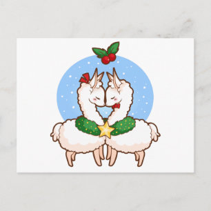 Holiday Love Llamas