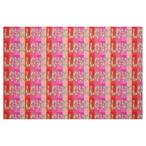 Holiday Love Theme Fabrics - Sewing Fabric
