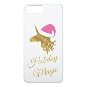 Holiday Magic Gold Unicorn iPhone 8 Plus/7 Plus Case