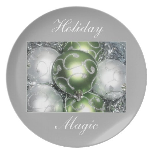 'Holiday Magic' Plate (Front)