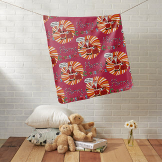 Holiday Magic with Santa Baby Blanket