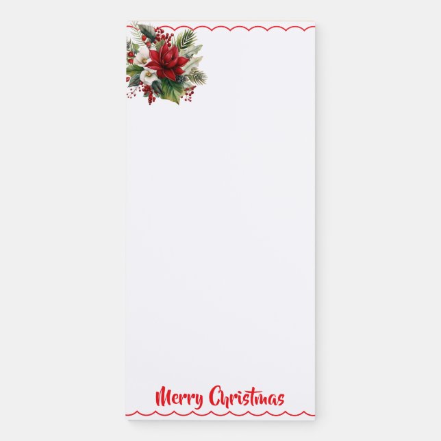 Holiday Magnetic Notepad (Front)