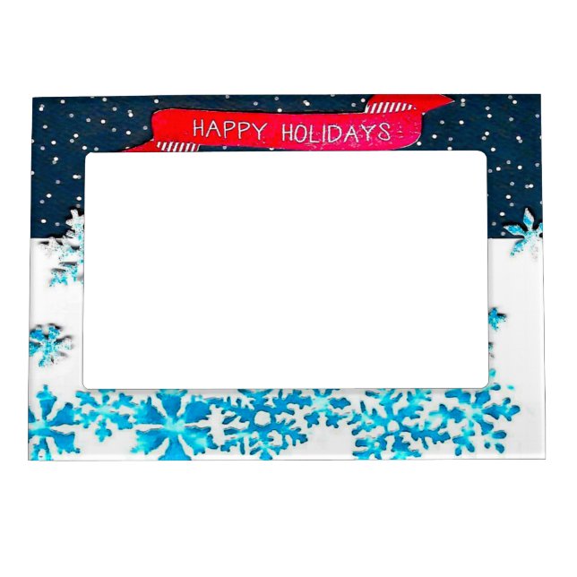 Holiday Magnetic Photo Frame (Front)