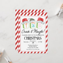 Holiday Mahjong Party Editable Invitation, Mahjong