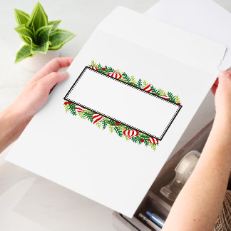 Holiday Mailer - Custom Address Christmas Wrapping