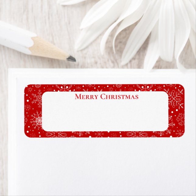 Holiday Mailing Label (Insitu)
