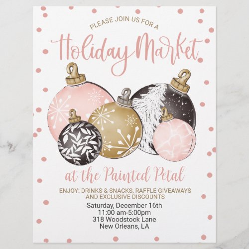 Holiday Market Flyer