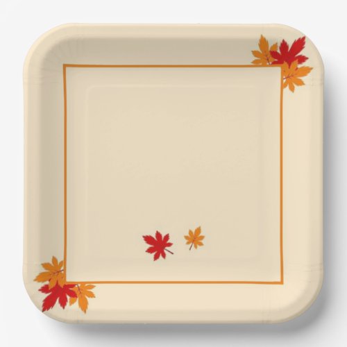 Holiday Meal Paper Plates