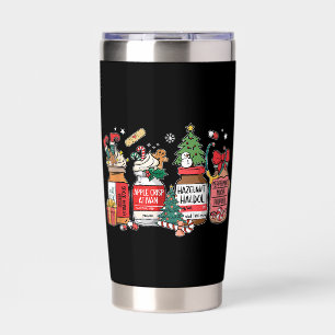 Holiday Meds Mug – Festive Prescription Bottles Insulated Tumbler