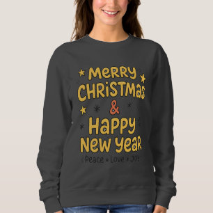 Holiday Merry Christmas Gift Sweatshirt for Women