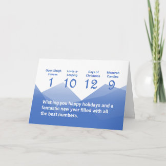 Holiday Metrics Card
