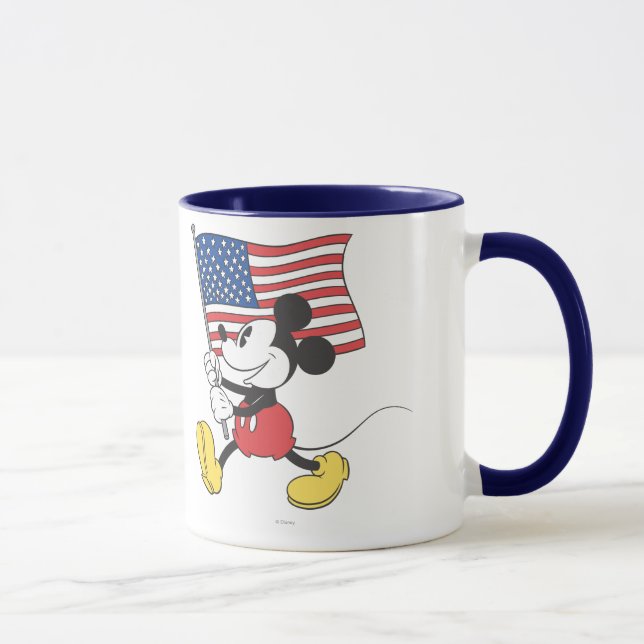 Holiday Mickey | Flag Mug (Right)