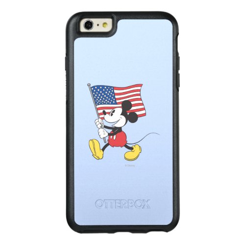 Holiday Mickey  Flag OtterBox iPhone 66s Plus Case