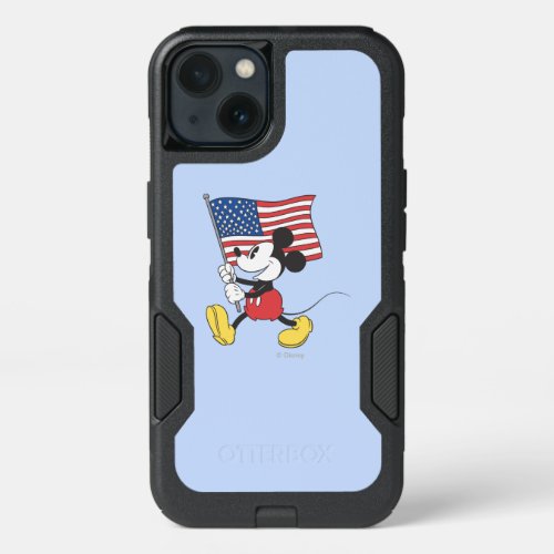 Holiday Mickey  Flag iPhone 13 Case