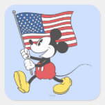 Holiday Mickey | Flag Poster | Zazzle