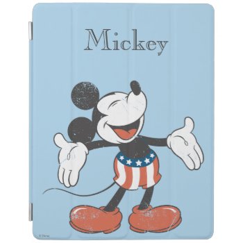 Holiday Mickey | Patriotic Singing Ipad Smart Cover by MickeyAndFriends at Zazzle