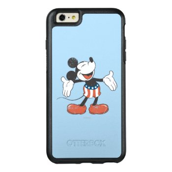 Holiday Mickey | Patriotic Singing Otterbox Iphone 6/6s Plus Case by MickeyAndFriends at Zazzle
