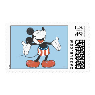 Holiday Mickey | Patriotic Singing Postage
