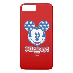 Holiday Mickey Patriotic Stars iPhone 8 Plus/7 Plus Case